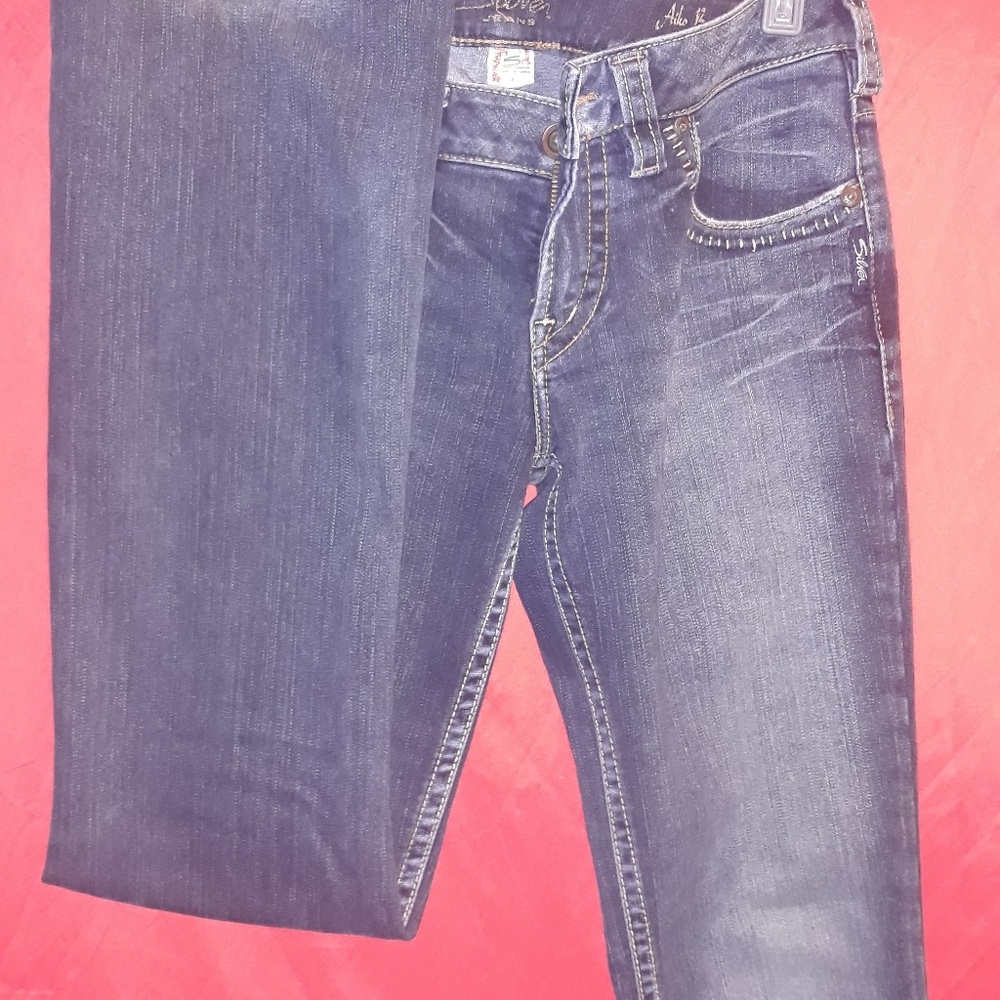 Silver jeans